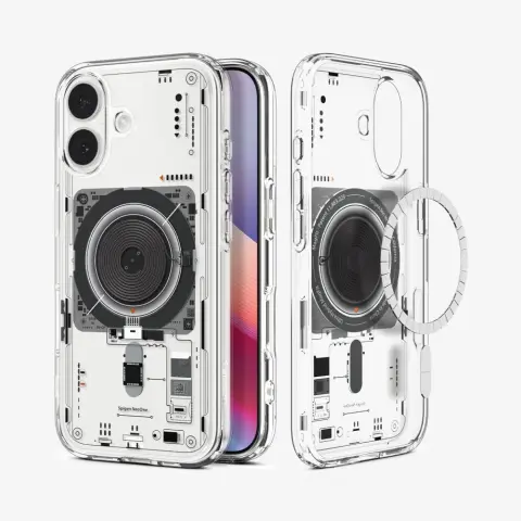 SPIGEN Ultra Hybrid Neo One MagFit case iPhone 17 transparent