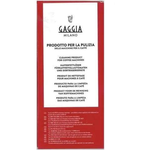 GAGGIA 350953 RI9125 tisztító tabletta 6db