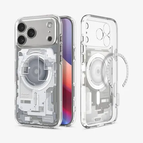 SPIGEN Ultra Hybrid Zero One MagFit hátlaptok iPhone 17 Pro Max / iPhone 18 Pro Max fehér