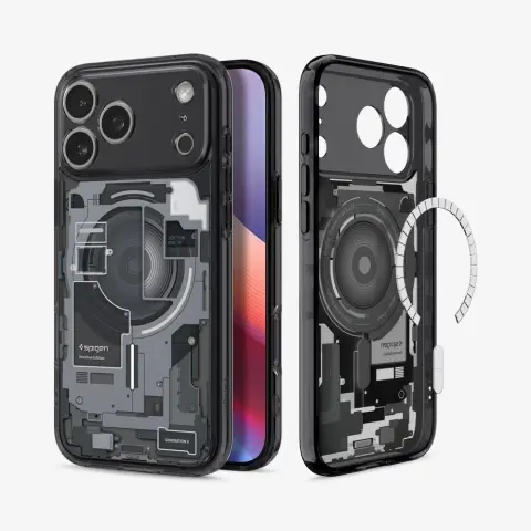 SPIGEN Ultra Hybrid Zero One MagFit hátlaptok iPhone 17 Pro / iPhone 18 Pro fekete