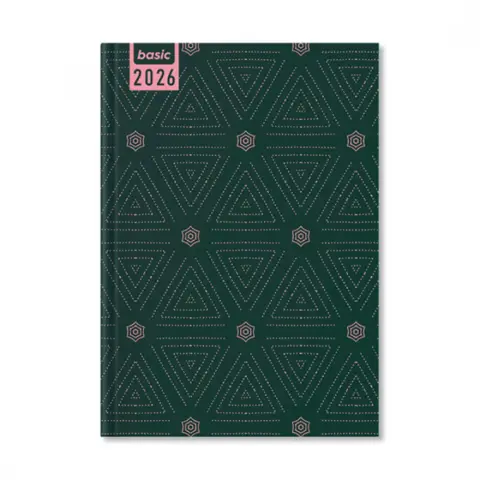 PerioD Basic Pattern 2026 B5 heti beosztású határidőnapló
