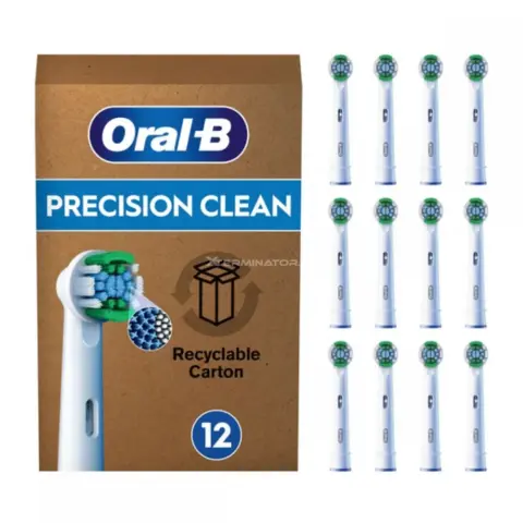 ORAL-B Precision Clean električni četkica za zube rezerva glave 12kom bijela