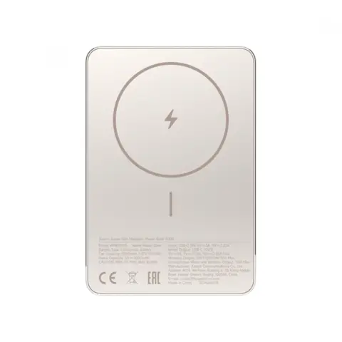 XIAOMI Super Slim Magnetic Powerbank 5000mAh gold
