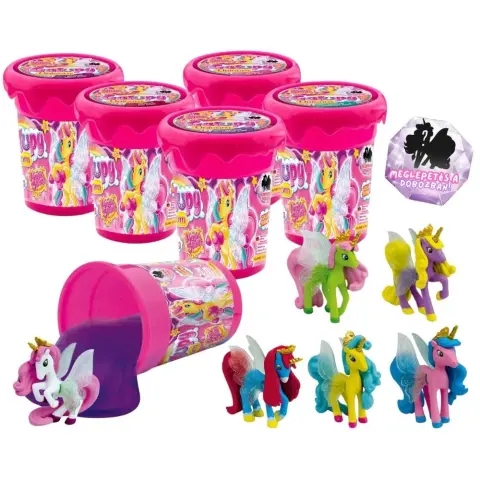 CRAZE MAGIC SLIME - Surprise Galupy Unicorn meglepetés egyszarvú figura
