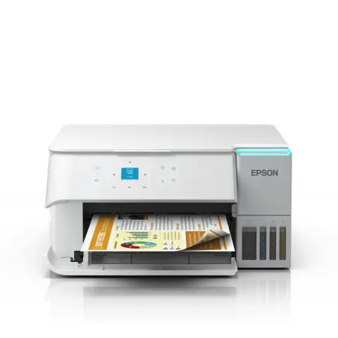 EPSON EcoTank L4366 fehér többfunkciós Wi-Fi-s AirPrint-funkciós tintatartályos A4-es nyomtató szkenneléssel másolással és kétoldalas nyomtatással valamint akár 3 évre elegendő tintával