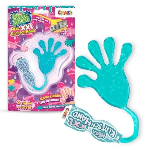 CRAZE Magic Slime - Mega XXL Sticky Hand ragacsos hand surprise box