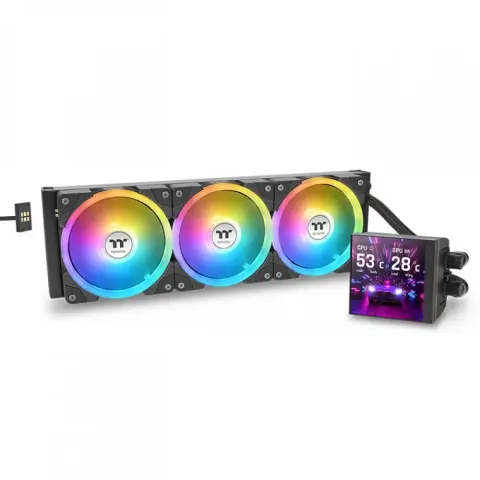 THERMALTAKE MAGFloe 420 Ultra ARGB Sync fekete