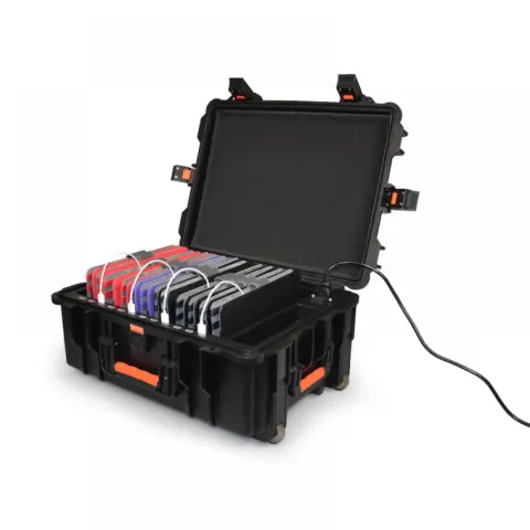 PORT DESIGNS Trolley case with 12 11" shelves