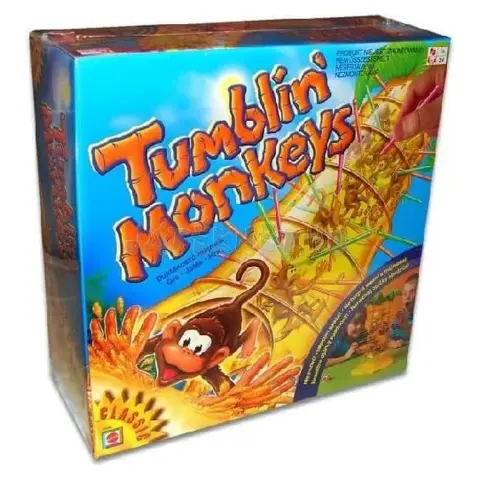 MATTEL Bukfencező majmok társasjáték