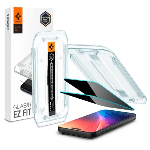 SPIGEN GLAS.tR EZ Fit Privacy Kijelzővédő iPhone 17 Pro Max / iPhone 18 Pro Max/16 Pro Max