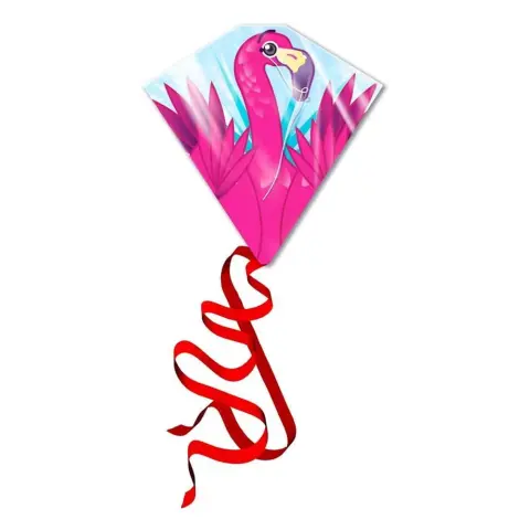 EOLO TOYS Gyémánt alakú szélsárkány - Flamingo