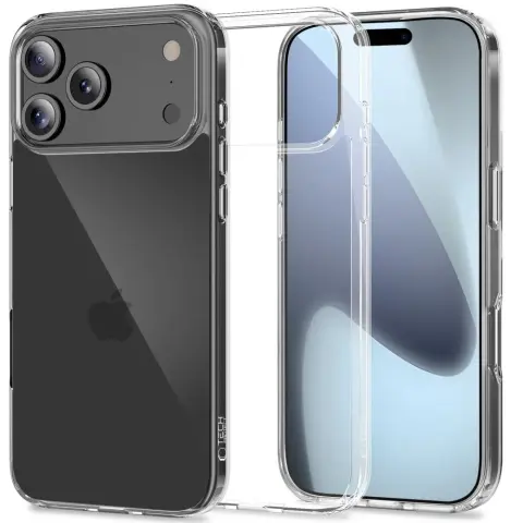 ZONE FlexAir Hybrid műanyag hátlaptok iPhone 17 Pro Max / iPhone 18 Pro Max átlátszó