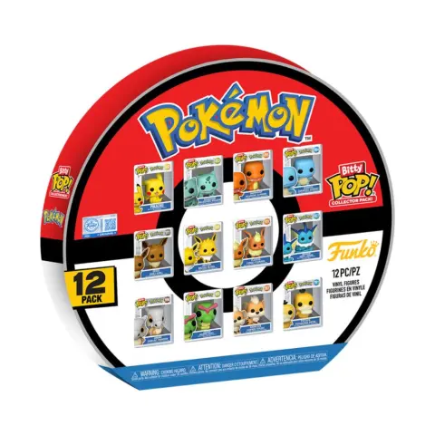 FUNKO Bitty Pop Pokémon figura szett 12 darabos