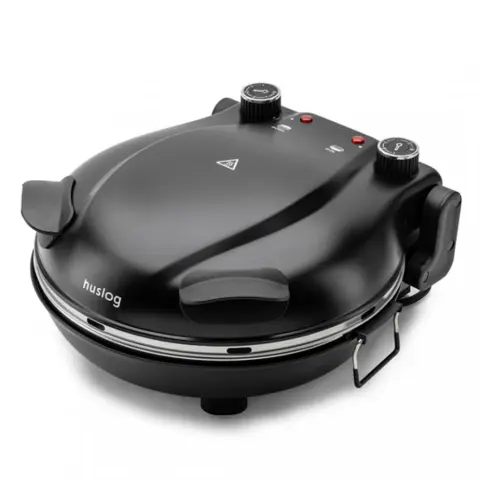 HUSLOG AK-1748 PIZZA OVEN 1200W Pizza sütő Fekete