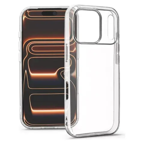 HAFFNER Clear Case hátlap iPhone 17 Pro Max / iPhone 18 Pro Max átlátszó