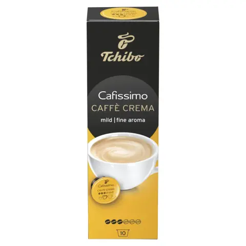 TCHIBO Cafissimo Caffé Crema Fine Aroma coffee capsules 10 pcs