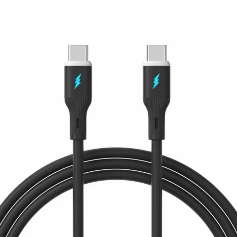 AKYGA USB 2.0 Type C veza Crno 1m AK-USB-67