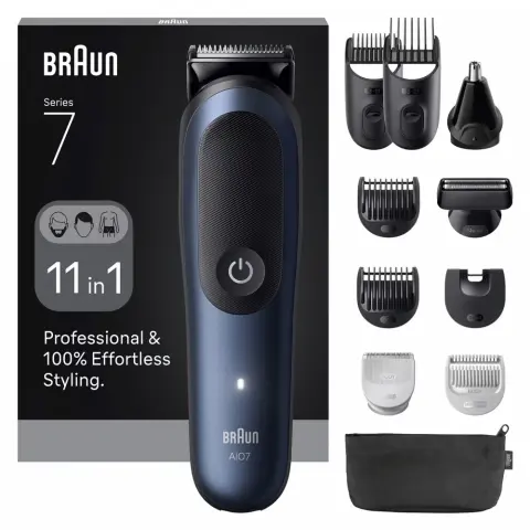 BRAUN AIO 7540 11in1 Multifunkciós testszőrzet ápoló