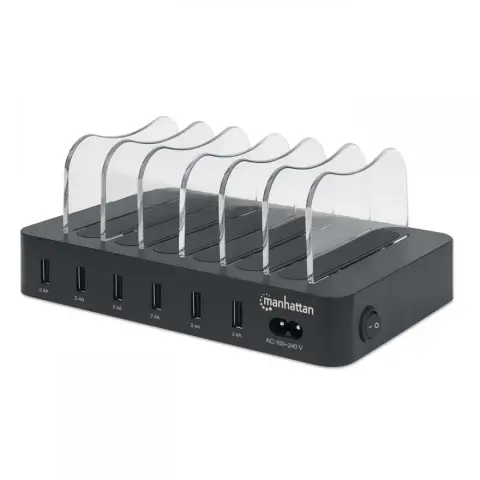MANHATTAN 6-Port USB Charging Station