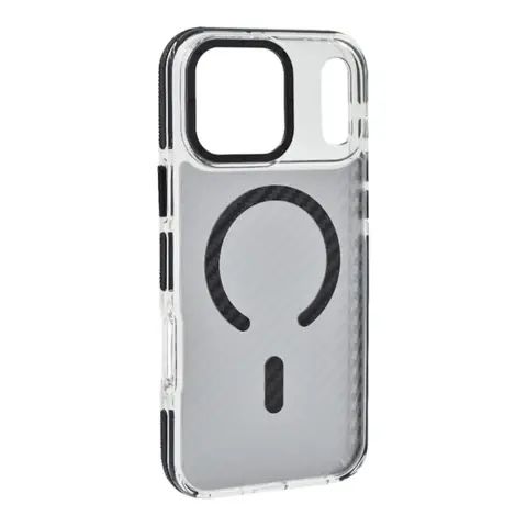 GIGAPACK iPhone 17 Pro Max / iPhone 18 Pro Max silicone phone case shockproof MagSafe black