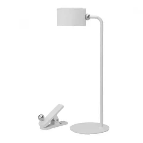 WELL Harmony Detachable desk lamp with magnetic mounting white