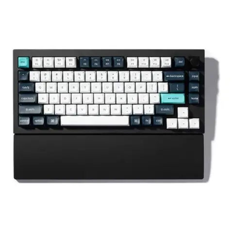 KEYCHRON V1/V1M/V2/V2M/Q1/Q1M/Q1HE/P1P Szilikon csuklótámasz fekete