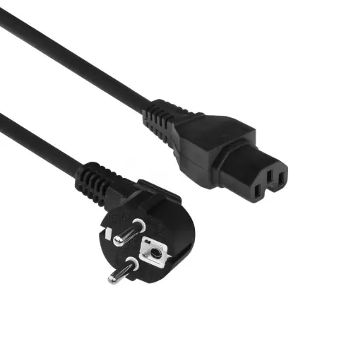 ACT CONNECTIVITY 230V IEC Prehrana Crno 2m AK5313