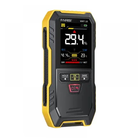 FNIRSI WMT-10 Non-contact Inductive Wood & Wall Moisture Meter Hygrometer