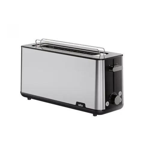 BRAUN HT 1610 BK PurShine Kenyérpirító hosszú szeletes 1030W