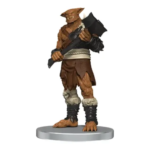 WIZK!DS D&D Icons of the Realms: Monster Manual 1 Bugbear Warrior kalandjáték figura