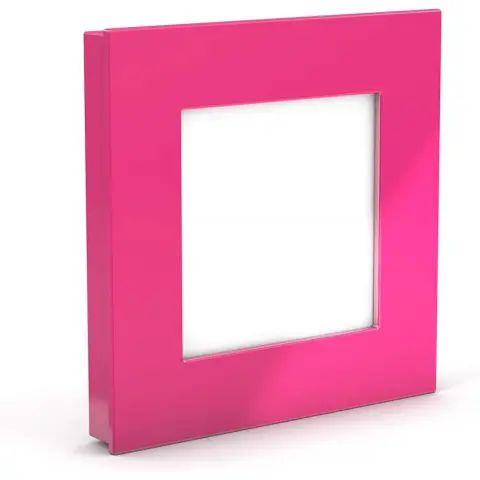 DAHLE Mega XL 75x75mm négyzet alakú mágnes fénykép keret rózsaszín