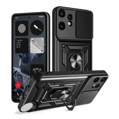 GIGAPACK nothing cmf phone 2 pro defender szilikon telefonvédő ütésállóság kameravédő fekete