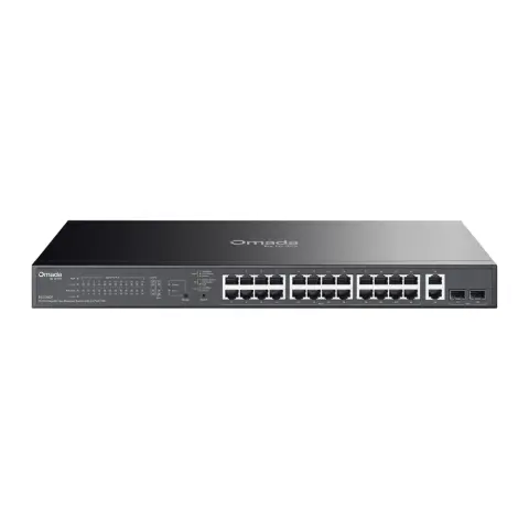 TP-LINK ES228GP Omada 28-Port Gigabit Easy Managed Switch with 24-Port PoE+
