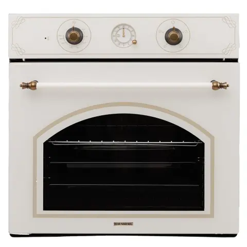 HAUSBERG HB-8050RST Rustic built-in oven 57L Beige