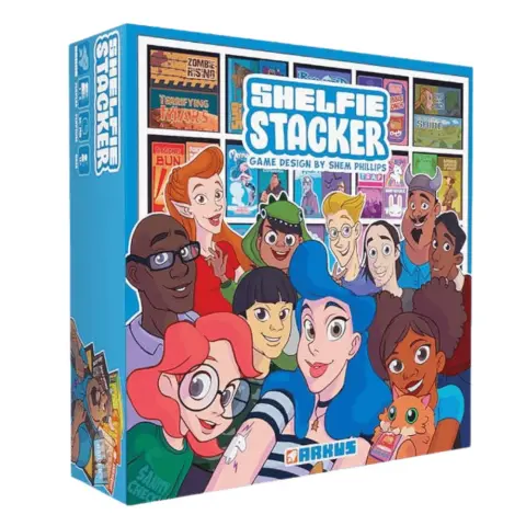 ARKUS GAMES Shelfie Stacker társasjáték