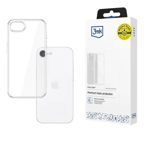 3MK Armor Case hátlap iPhone 16e átlátszó