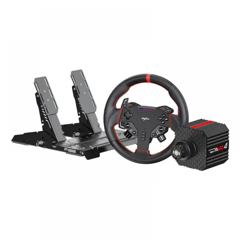 PXN VD4 Bundle F game set - VD4 base + WAS steering wheel + pedals