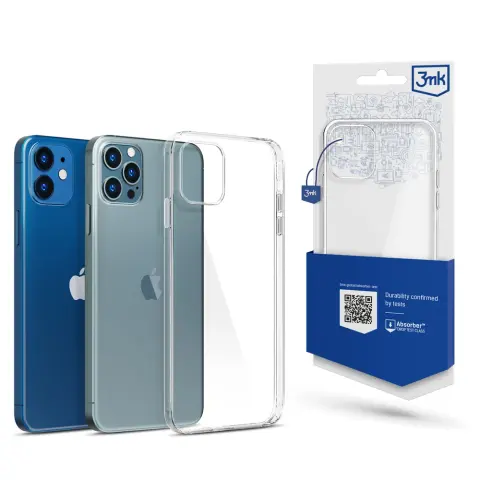 3MK Clear Case iPhone 12 / 12 Pro átlátszó