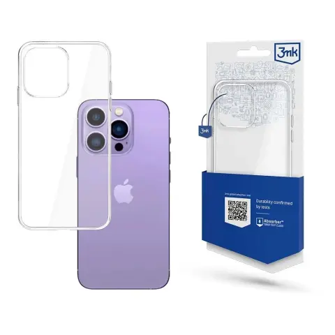 3MK Clear Case iPhone 14 Pro átlátszó