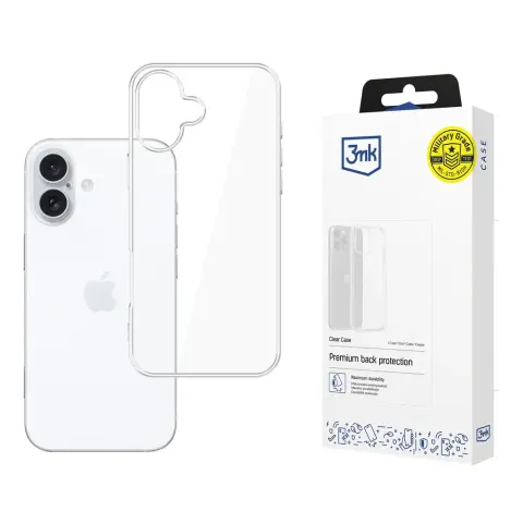 3MK Clear Case iPhone 16 Plus átlátszó