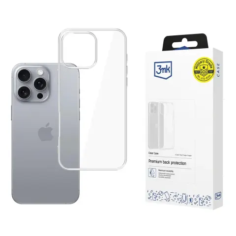 3MK Clear Case iPhone 16 Pro Max átlátszó