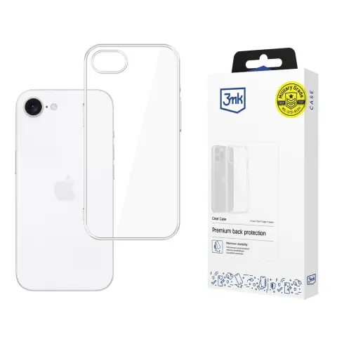 3MK Clear Case iPhone 16e átlátszó