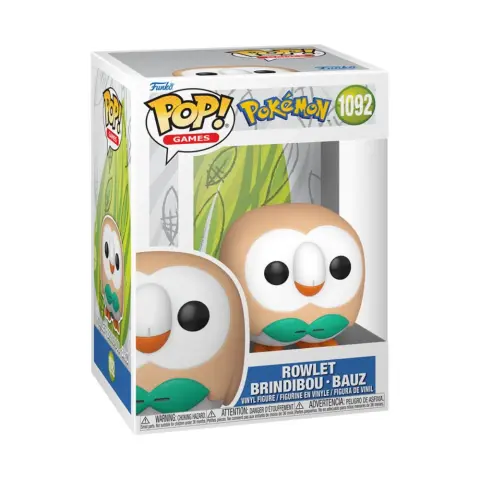 FUNKO Pop Games Pokémon - Rowlet figura