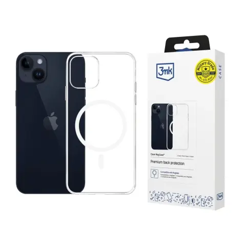 3MK Clear MagCase tok iPhone 14 átlátszó