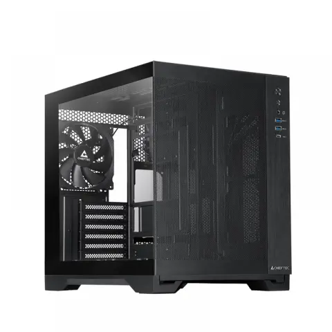 CHIEFTEC VISIO AIR GM-30B-M-OP fekete