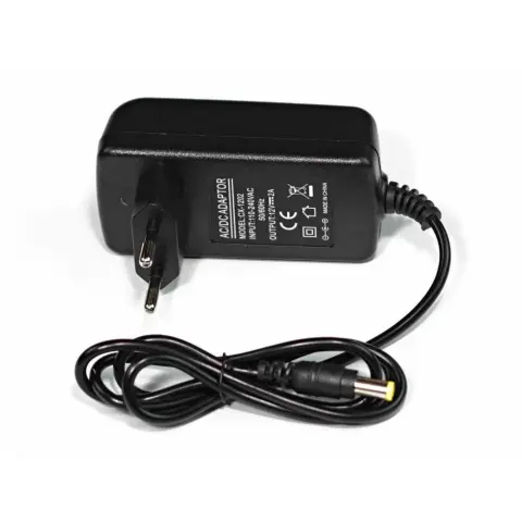 Hálózati adapter 230V AC 12V-24W (2A) jack 5.5mm x 2.1mm