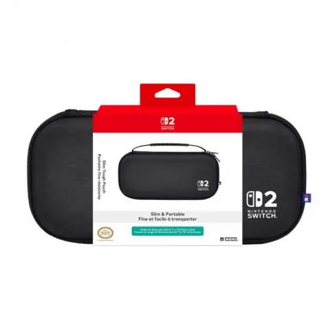 HORI Slim Tough Pouch Switch 2 schwarz