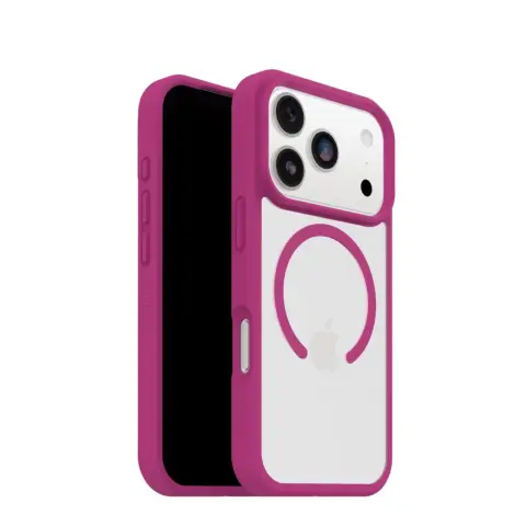 OTTERBOX React Series MagSafe hátlaptok iPhone 17 Pro / iPhone 18 Pro rózsaszín-átlátszó 77-98634