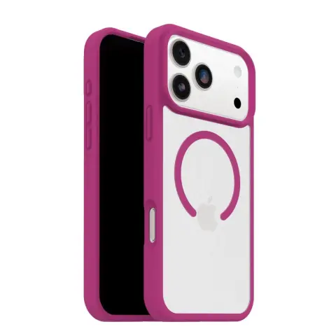 OTTERBOX React Series MagSafe back cover iPhone 17 Pro Max / iPhone 18 Pro Max pink-transparent 77-98654