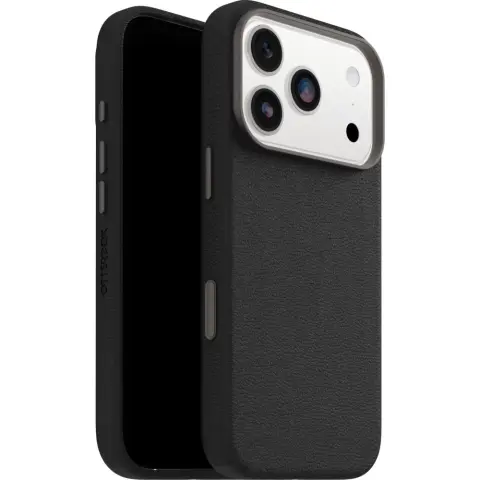 OTTERBOX Symmetry Series Cactus Leather hátlaptok iPhone 17 Pro / iPhone 18 Pro fekete